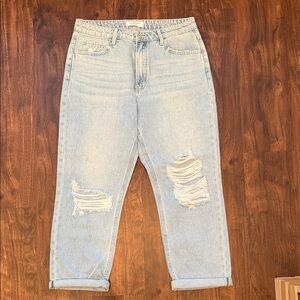 Lovervet Light Wash Ripped Women's Jeans